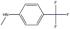 N-methyl-4-(trifluoromethyl)aniline Struktur