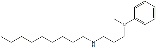 N-methyl-N-[3-(nonylamino)propyl]aniline Struktur