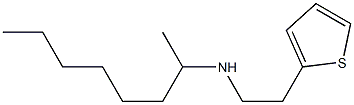 octan-2-yl[2-(thiophen-2-yl)ethyl]amine Struktur