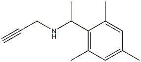 prop-2-yn-1-yl[1-(2,4,6-trimethylphenyl)ethyl]amine Struktur