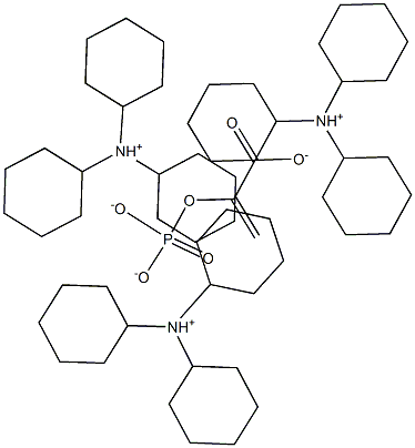 PHOSPHOENOLPYRUVATE TRICYCLOHEXYLAMMONIUM SALT extrapure Struktur