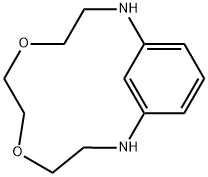 5,8-Dioxa-2,11-diazabicyclo[10.3.1]hexadeca-1(16),12,14-triene Struktur