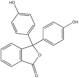 Phenolphthalein, 0.5% in 50% Alcohol Struktur