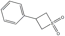 3-phenylthietane 1,1-dioxide Struktur