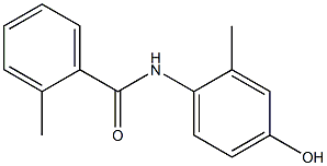 N-(4-hydroxy-2-methylphenyl)-2-methylbenzamide Struktur