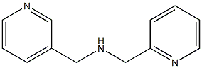 pyridin-3-yl-N-(pyridin-2-ylmethyl)methanamine Struktur