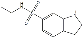 N-ethyl-6-indolinesulfonamide Struktur