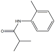 2-methyl-N-(2-methylphenyl)propanamide Struktur