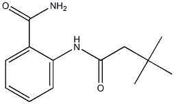 2-[(3,3-dimethylbutanoyl)amino]benzamide Struktur