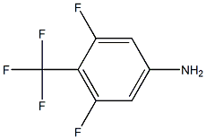 4-Amino-2,6-difluorobenzotrifluoride, 97+% Struktur