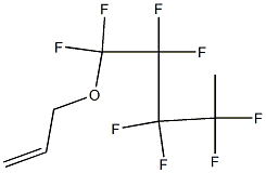 Octafluoropentyl allyl ether Struktur