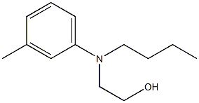 N-Butyl-N-hydroxyethyl-3-methylaniline Struktur