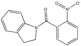 2,3-dihydro-1H-indol-1-yl(2-nitrophenyl)methanone Struktur