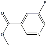 Methyl 5-fluoropyridine-3-carboxylate ,97% Struktur