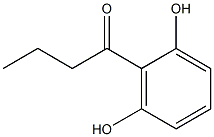 1-(2,6-Dihydroxyphenyl)-1-butanone Struktur