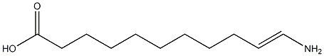 11-Amino-10-undecenoic acid Struktur