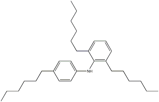 4,2',6'-Trihexyl[iminobisbenzene] Struktur