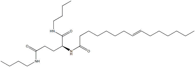 N2-(8-Pentadecenoyl)-N1,N5-dibutylglutaminamide Struktur