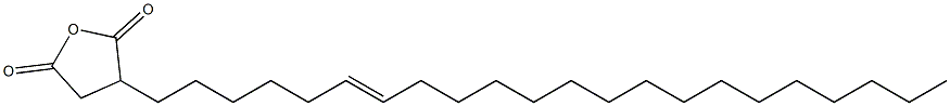 2-(6-Docosenyl)succinic anhydride Struktur