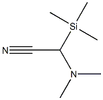 2-(Dimethylamino)-2-(trimethylsilyl)acetonitrile Struktur