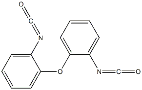 2,2'-Oxybis(isocyanatobenzene) Struktur