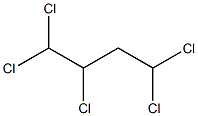 1,1,2,4,4-Pentachlorobutane Struktur