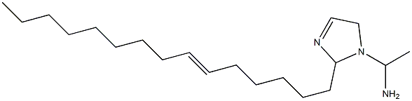 1-(1-Aminoethyl)-2-(6-pentadecenyl)-3-imidazoline Struktur