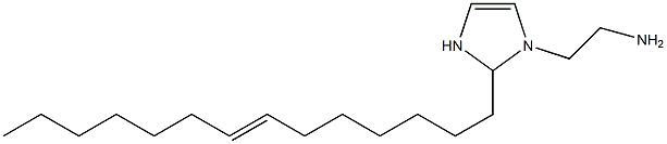 1-(2-Aminoethyl)-2-(7-tetradecenyl)-4-imidazoline Struktur