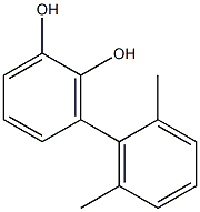 3-(2,6-Dimethylphenyl)benzene-1,2-diol Struktur