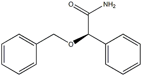 [R,(-)]-2-(Benzyloxy)-2-phenylacetamide Struktur