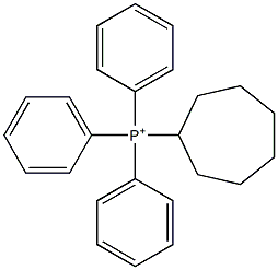 Cycloheptyltriphenylphosphonium Struktur