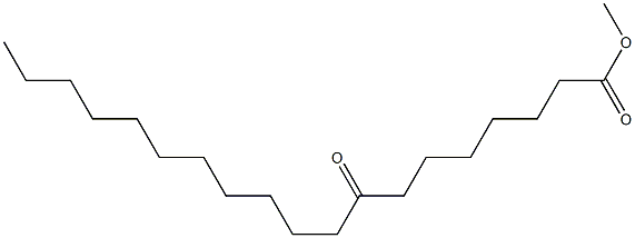 8-Oxononadecanoic acid methyl ester Struktur