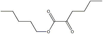 2-Ketocaproic acid pentyl ester Struktur