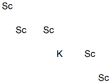 Pentascandium potassium Struktur