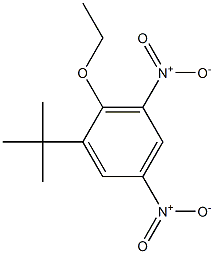 1-tert-Butyl-2-ethoxy-3,5-dinitrobenzene Struktur