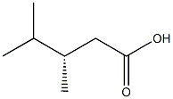 [S,(-)]-3,4-Dimethylvaleric acid Struktur