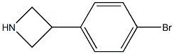 3-(p-Bromophenyl)azetidine Struktur