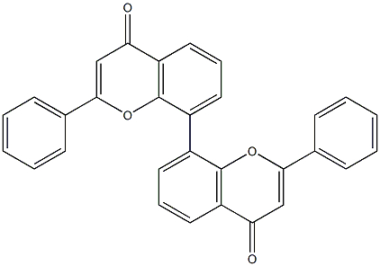 8,8''-Biflavone Struktur