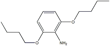 2,6-Dibutoxyaniline Struktur