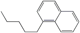 1-Pentylnaphthalene Struktur