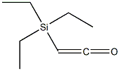 Triethylsilylketene Struktur