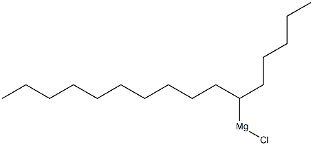 (1-Pentylundecyl)magnesium chloride Struktur