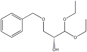 (R)-3-Benzyloxy-2-hydroxypropionaldehyde diethyl acetal Struktur