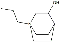 N-Propyl-3-quinuclidinol Struktur