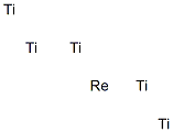 Pentatitanium rhenium Struktur