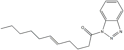 1-(5-Undecenoyl)-1H-benzotriazole Struktur