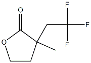 3-(2,2,2-Trifluoroethyl)-3-methyldihydrofuran-2(3H)-one Struktur