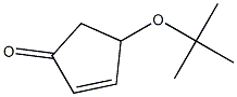 3-(tert-Butoxy)cyclopenta-4-en-1-one Struktur