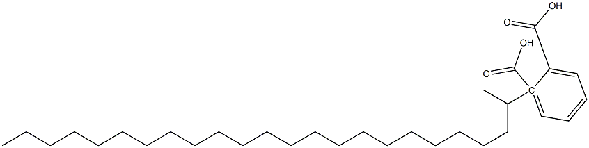 (+)-Phthalic acid hydrogen 1-[(S)-tetracosane-2-yl] ester Struktur