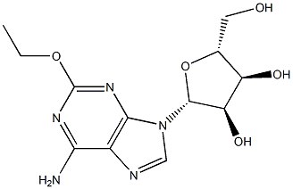 2-Ethoxyadenosine Struktur